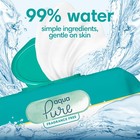 Pampers Baby Wipes Aqua Pure  99  Water-based Wipes  Hypoallergenic And Unscente