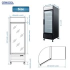 Commercial Reach In Freezer Glass Door Display Merchandiser Restaurant Nsf 27  W