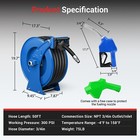 Fuel Hose Reel 4 Length Options Retractable Diesel Hose Reel Auto Refueling Gun
