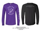 Guinea Pig Sanctuary Swag Bella Size Large Purple Pawprint Long Sleeve Cotton Gu