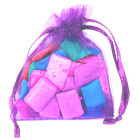 Purple Drawstring Organza Gift Bags Wedding Party Favor Jewelry Pouch 20 50 100
