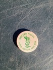 Vintage Uncirculated Wooden Nickel Bob   s Place Virginia City  Montana Beer Token