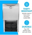 Bobrick Stainless Steel 2-roll Tissue Dispenser - Stainless Steel  Model B-2888