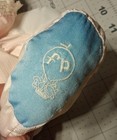 Vintage Fisher Price Puffalump Puppy Dog  Mouse Rattle Plush Pink Blue White