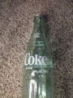 Coca Cola Coke 16 Oz Green Glass Empty Return For Refund Bottle