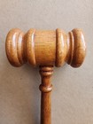 Vintage Judges Lawyer Wood Gavel