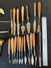 33 Vintage Art Tools - Palette Knives  Scrappers  Pic  Engraving Tools  Spatula
