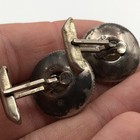 Vintage Sombrero Hat Sterling Silver Cufflinks Mexico