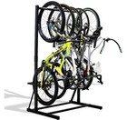 Freestanding Bike Rack 5 Bikes 300 Lbs Vertical Bike Storage Stand Adjustable