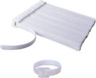 50 Pcs Cable Straps Wire Cord Hook Loop Ties Reusable Fastening Organizer Laptop