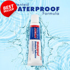 Denture Adhesive 1 4oz Zinc Free Strong Hold Waterproof For Upper Lower Teeth