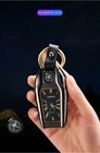 Windproof Usb Electronics Lighter  Rechargeable Double Arc Flameless Plasma Gift