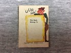 1964 Cracker Jack Miniature Book Prize Frisky And Midget  No Number 