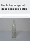1920 s - 1930 Vintage Uncle Jo Soda Bottle