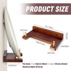 Wood Plate Hangers The Wall   Vinyl Wall Mount Record Holder     Suitable 6-16