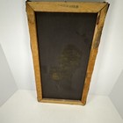 Vtg Crying Elvis Presley Wood Picture Velvet Back Painting - Made In Mexico