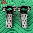 Alta Universal Black Heavy-duty Foldable Fork Step Durable Pegs For Bmx cruisers