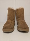 Ugg Bailey Bow Knit Bows Girls Boots Us Sheepskin shearling Chestnut