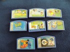 Leap Frog Leapster Learning Game System Lot With 8 Games  pink   Green 