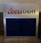 Coors Light Led Sign clock