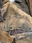 Vintage Leather Welding Clothes  No Brands 1 Xl Black Stallion Awp Knee Pads