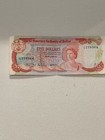 Belize  5 Dollars 1980 Monetary Authority Of Belize 6369  Banknote Money