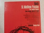 The Cantata Singers St  Mathew Passion Lincoln Center 1964 Window Card Poster