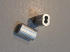 25 New 1 8  Aluminum Swage Sleeves For Wire Rope Cable