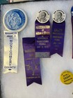 1971   1975 Pa Governor Milton Shapp Inauguration Badges And Ribbons