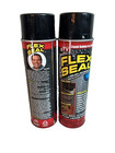 Flex Seal 2 Cans Liquid Rubber Sealant Coating  black  14 Oz  Stops Leaks Fast
