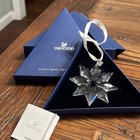 Swarovski Annual Edition Ornament 2013 Crystal Clear Star Hanging W  Box