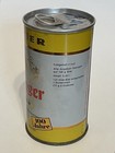 Henninger Diat-bier Empty Beer Can  Straight Steel  Germany  Bottom Opened