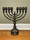 Menorah Sterling Antique American Early 20th Century Jewish Judaica 16 8 Ounces 