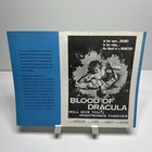 1957 Blood Of Dracula Press Kit Folder 2 Photos Horror Aip Movie Memorabilia