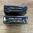 Nos Tdk 8mm 120 Mp Premium Camcorder Video Tapes Tdk 120mp  2-pack 