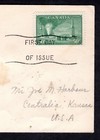 1950 Canada   Sc  294 50c   Fdc   Handmade Cachet With Stickers   Oil Ind 