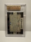 Mario Andretti Autographed