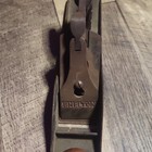 Vintage Metal Woodworking Hand Plane Wood Carpenter Tool Wooden Handles Rustic