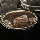 Niue Island Lonesome George Turtle Galapagos Animal Skin  2 Silver Coin 2015