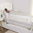 Regalo Swing Down Safety Bed Rail Guard Hide Away For Kids Baby 43 X 20 Inches