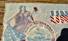 1860 U s  Civil War  state Of Vermont - Freedom   Unity  Lady Liberty  Envelope