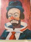 Wonderful Clown Picture From Artist Michele Great For Any Collection   4 
