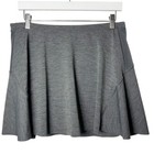 Athleta Match Point Skort Heather Grey Size Medium