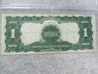 1899  1 Silver Certificate Black Eagle Large Note W case