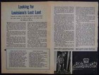 Louisianna s Buried Treasure Hunting 1952 Map Info   Antique Juke Box Pictorial