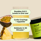 New Hum Flatter Me Fiber Glp-1 Booster - 4oz Pineapple Passion Fruit