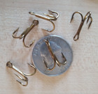 10-pack Lot   50 Piece Eagle Claw Treble Hooks Size 8 Bronze 2x Strong