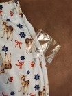 Women   s Large Deer Christmas Pajama Pants Lounge Sleepwear Elastic Waist