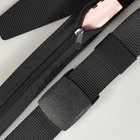 Travel Security Belt Hidden Money Pouch Wallet Pocket Waist Belt Safe Non-metal