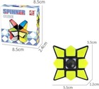 Twist 3x3 Stickerless Speed Cube Vivid Color Magic Puzzle Toy